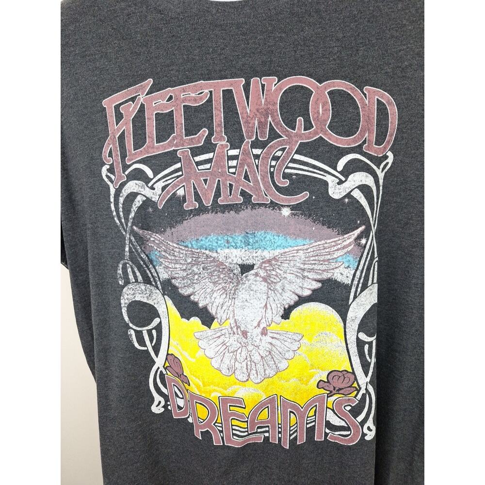 Official Fleetwood Mac Dreams Grey Tshirt Size 2XL - Picture 2 of 4